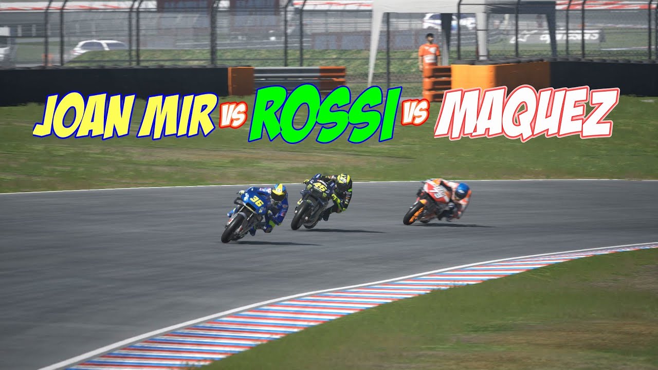 [MotoGP Vitual] : Rossi Vs. Joan Mir Vs. Alex Marquez - Argentina MotoGP