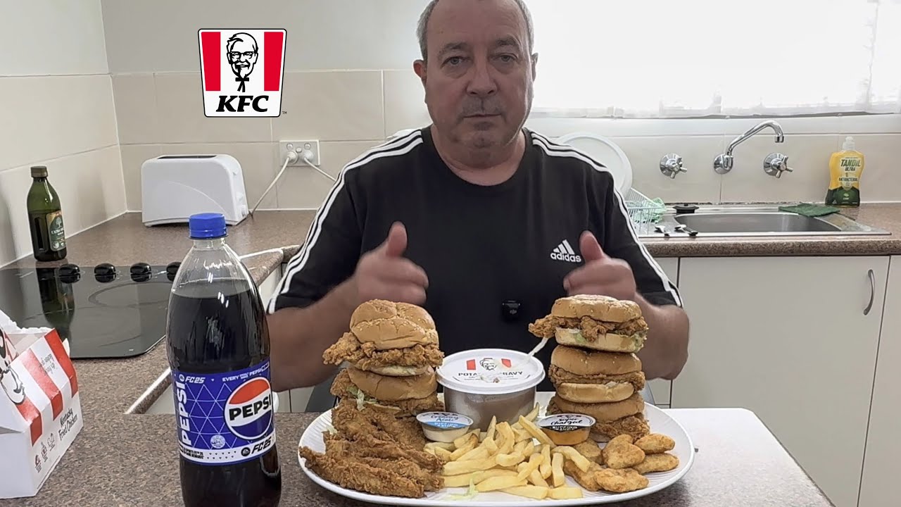 KFC Mega Burger Feast