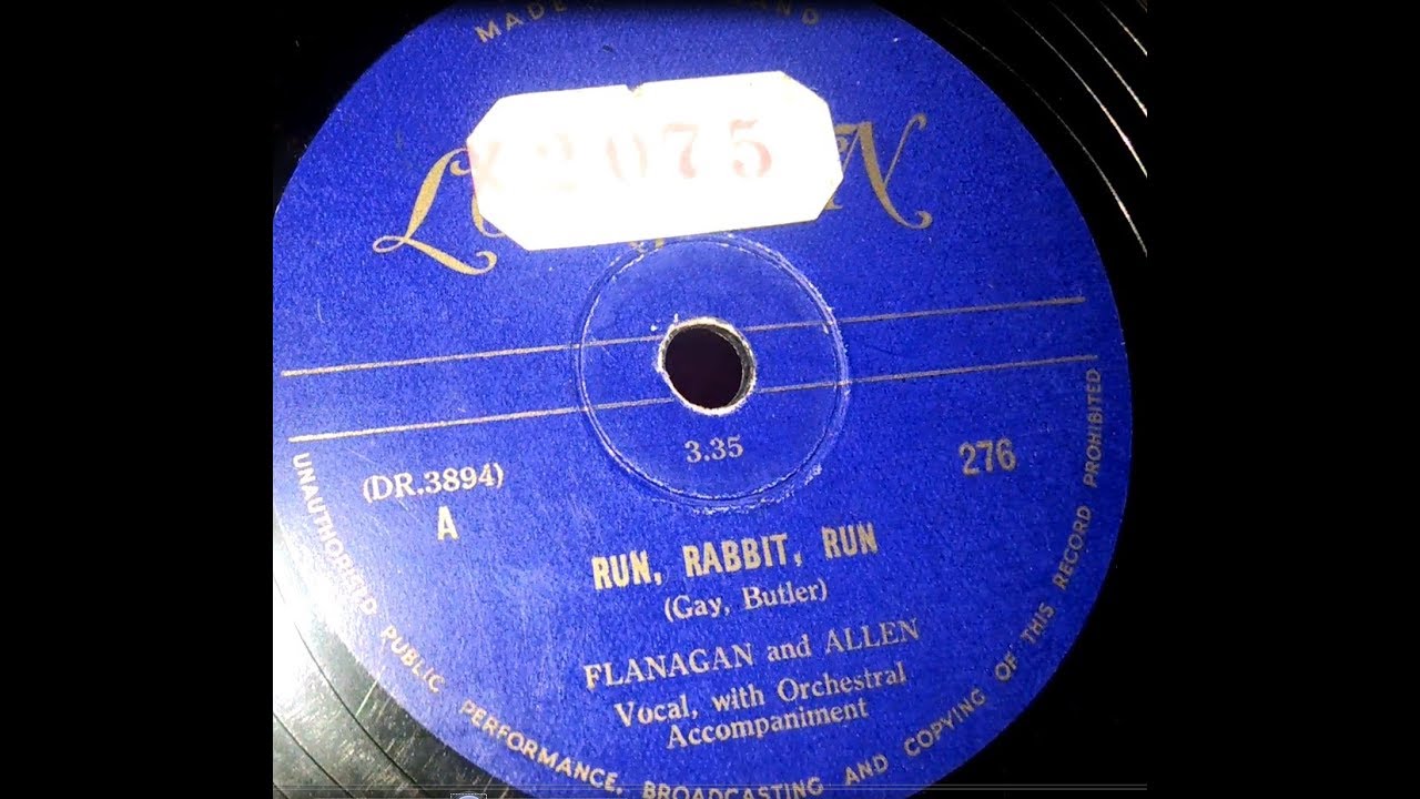 Flanagan and Allen - Run Rabbit Run GET OUT Movie on VE 4-4 Granada