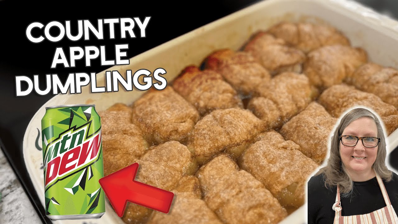 Country Apple Dumplings With Crescent Rolls - and one not-so-secret ingredient