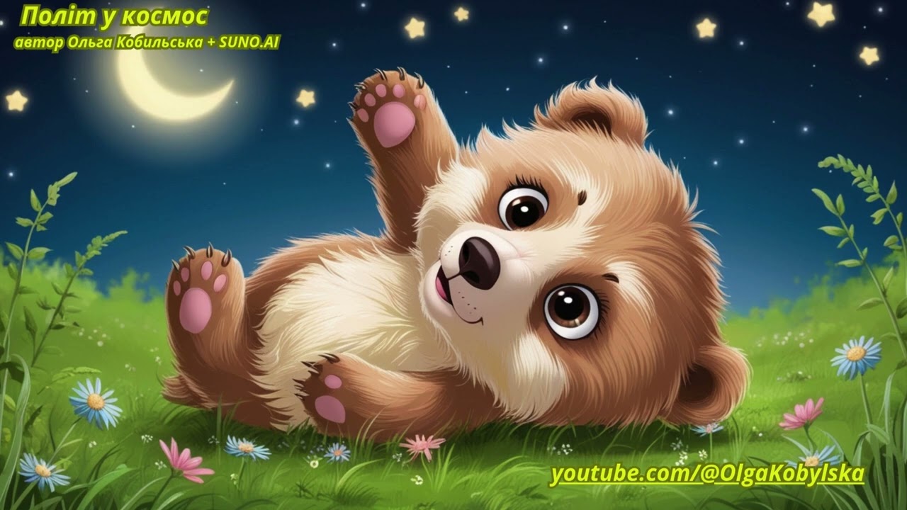 Політ у космос #колискова #казка #казки #ведмежатко #kazka #kazky #ведмедик #казкапроведмедика