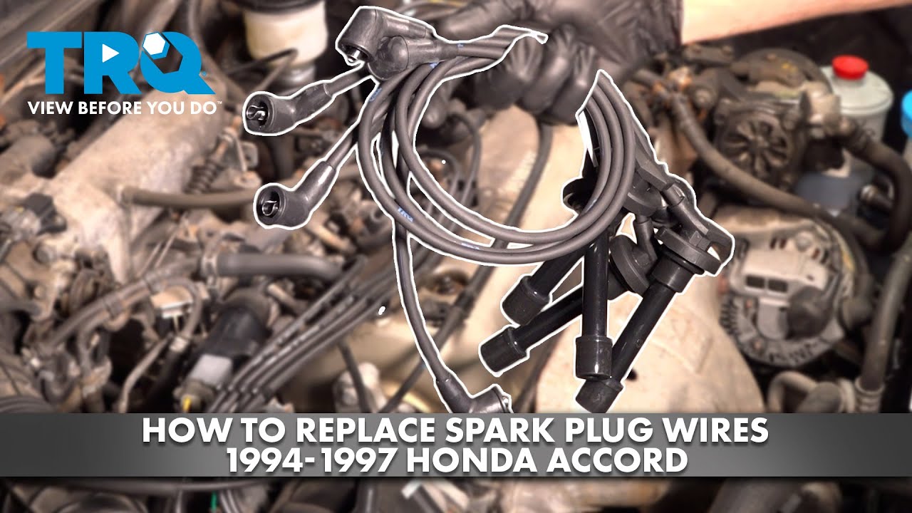 How to Replace Spark Plug Wires 1994-1997 Honda Accord