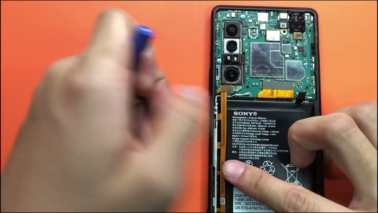 SONY XPERIA1 II (XQ-AT52)超詳細DIY換電池教學