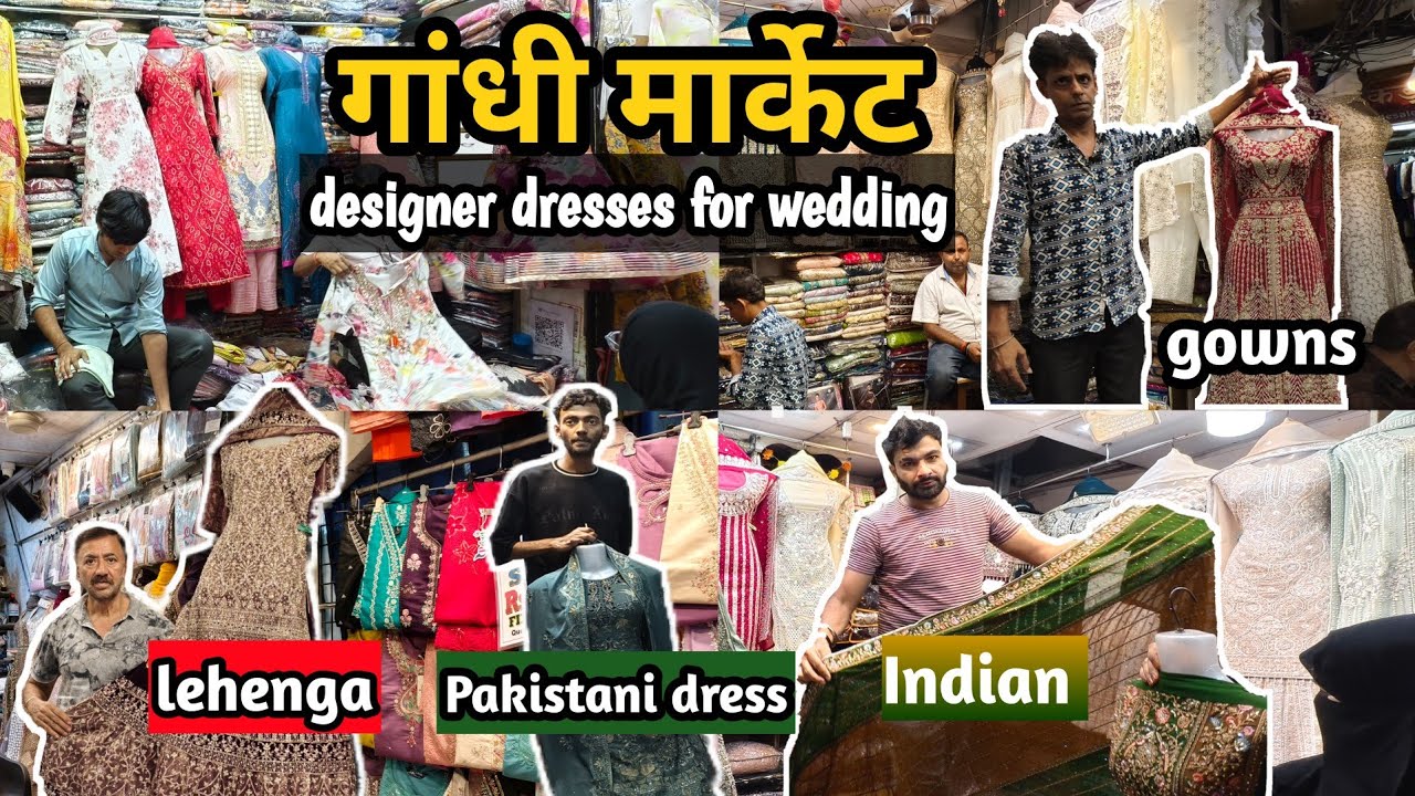 Gandhi Market Wedding Shopping 🛍️ Sab Kuch Milega Yahan!