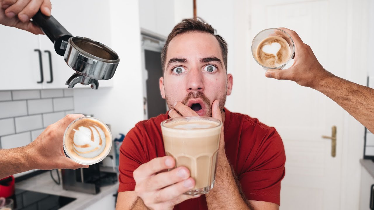 Megpróbáltam a LATTE ART-ok készítését!