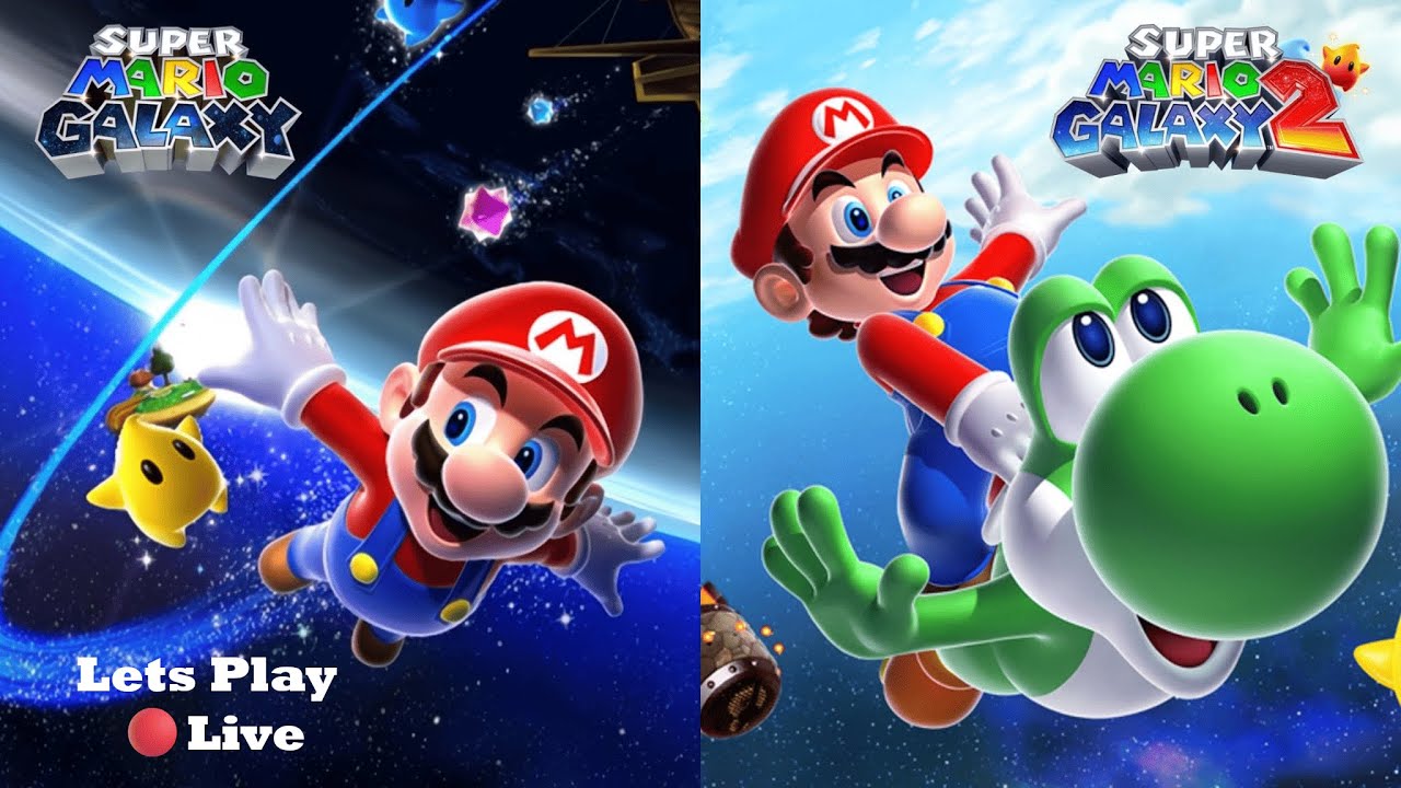 🔴 LIVE: Super Mario Galaxy 1+2 - Part 1: Raketenstart