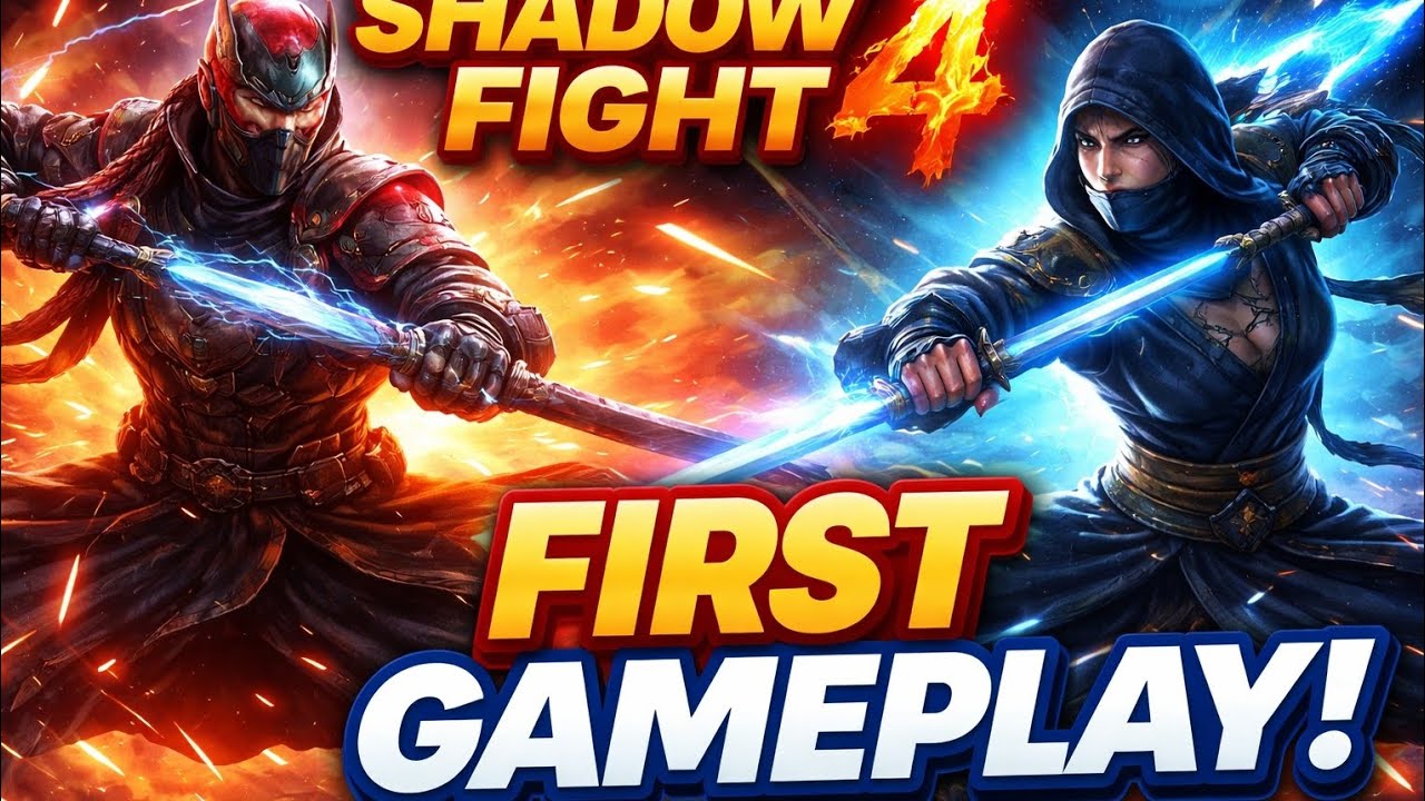 Shadow Fight 4 First Gameplay | Crazy Fight 😱