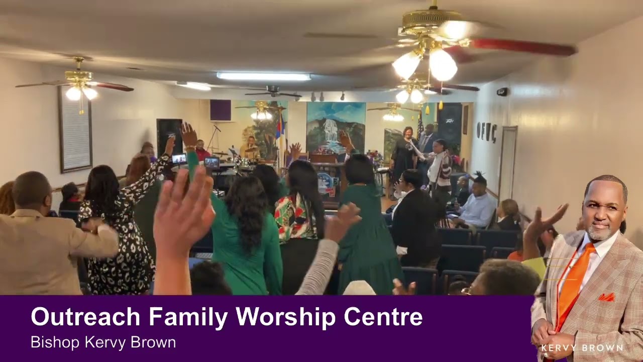 Bishop Kervy Brown Preaching into Praise Break