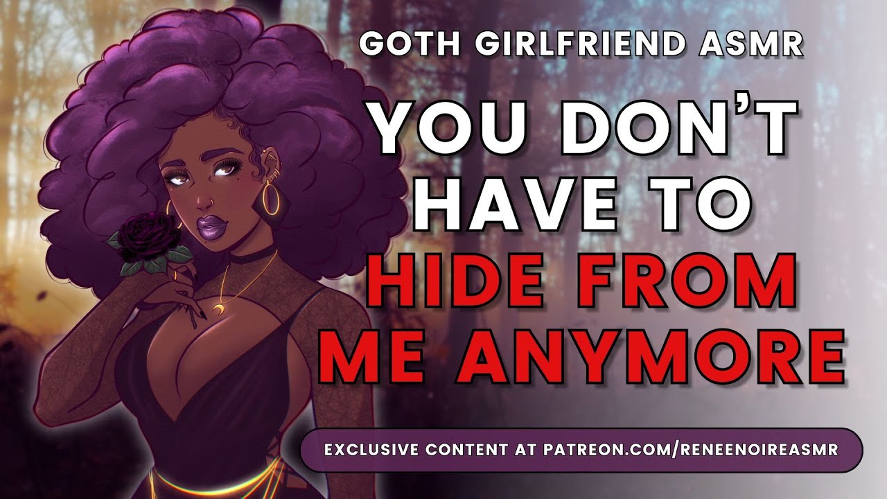 ASMR Goth Girlfriend Comforts You After Learning Your Secret 🖤 [F4A][Werewolf][Fantasy RP]