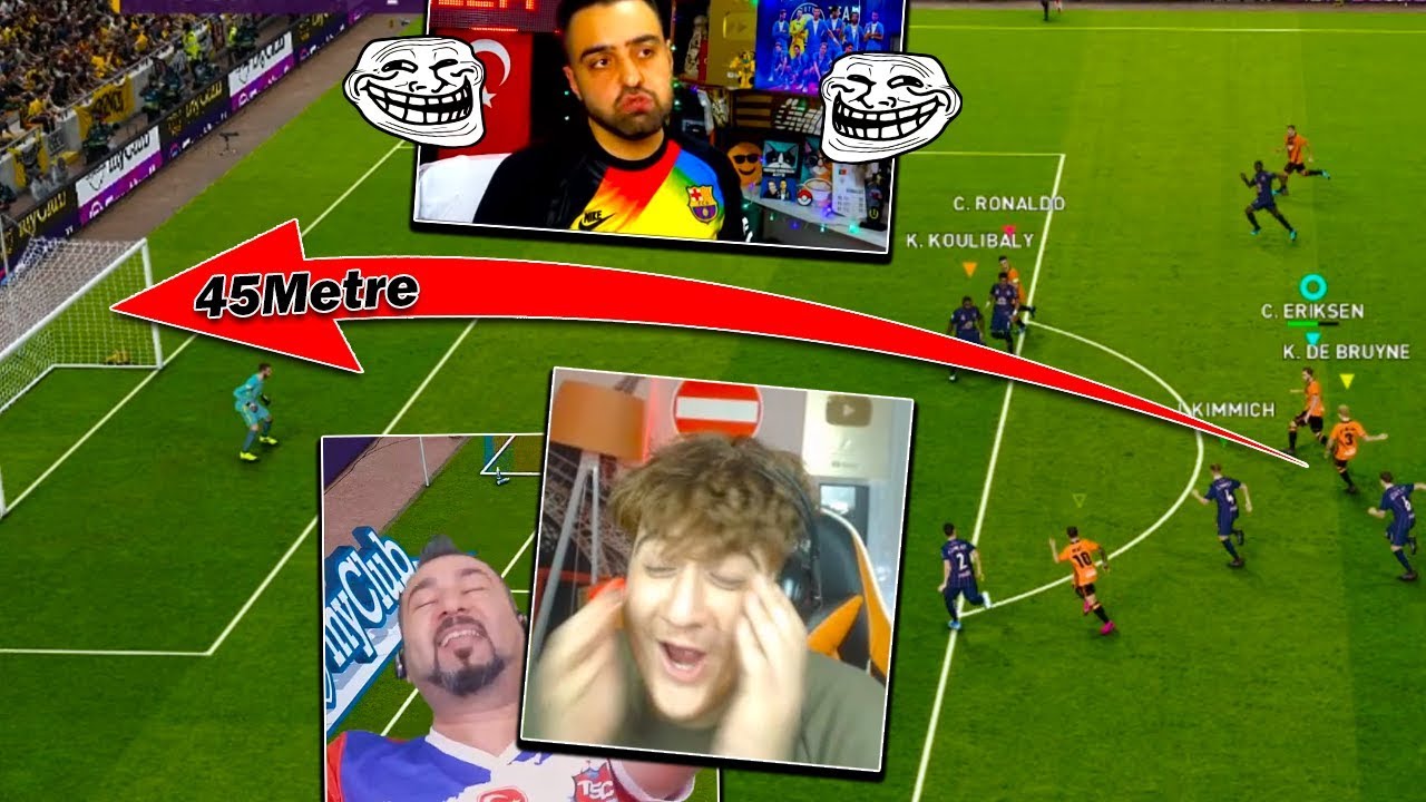 ÜMİDİ HEM TROLLEDİ HEMDE 45 METRE GOL ATTI !! OHA ! SESEGEL ! ÜMİDİ ! EKİBEGEL PES 2020