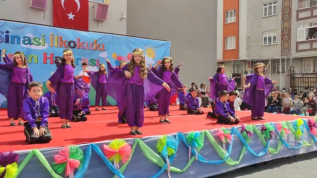 Şair Şinasi ilkokulu 23 Nisan 🌺🌸 Anadolu ateşi dans gösterisi❤️💐