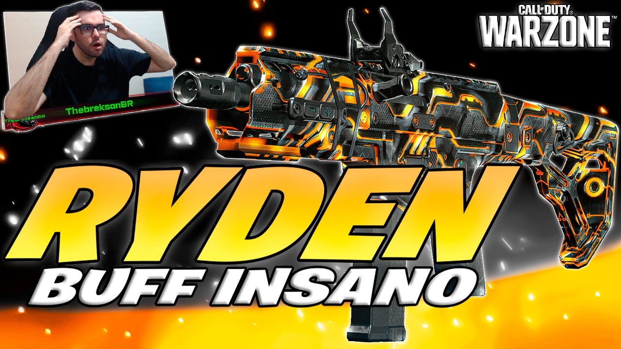 A *CLASSE BUFFADA DE RYDEN 45K* ESTÁ INSANA NA REBIRTH ISLAND!! | RYDEN 45K WARZONE
