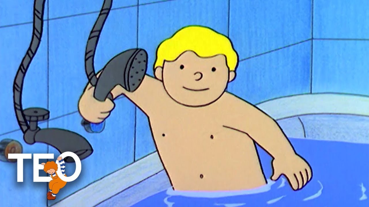 TEO | EL GRIFO | EN LA DUCHA | Mejores momentos | Dibujos animados para niños en español