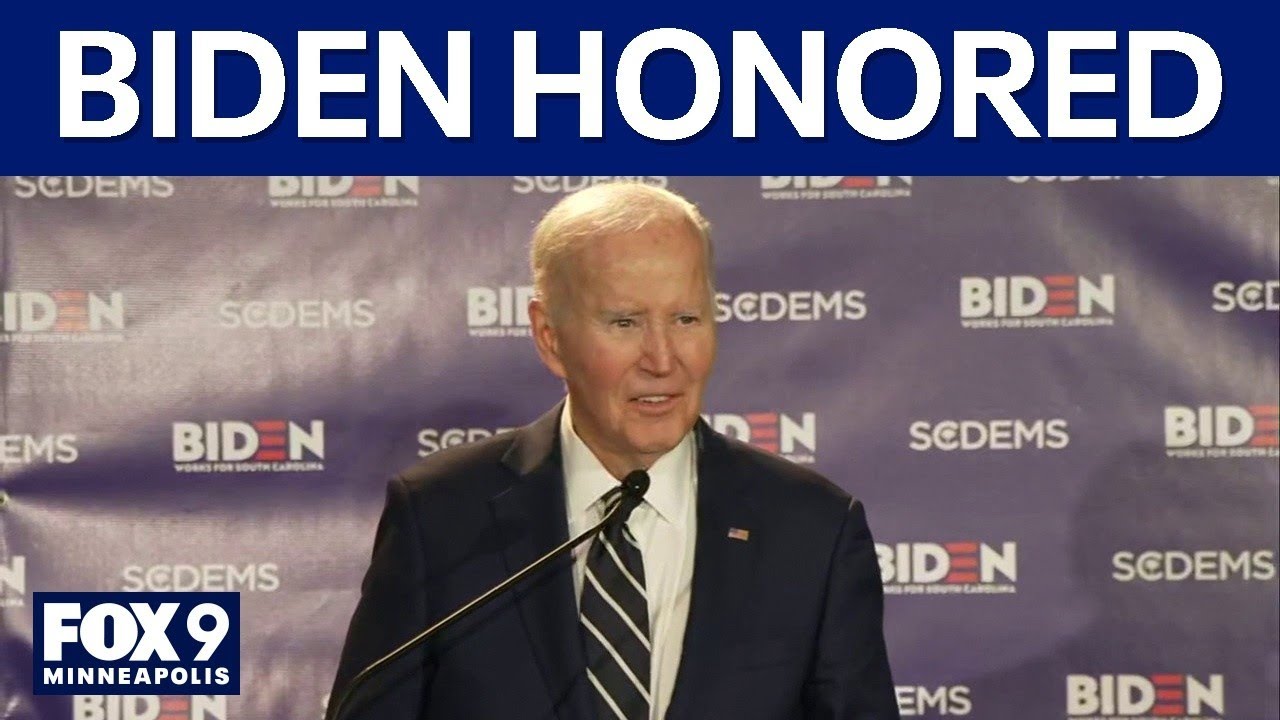 Biden speaks at reception celebrating lifetime achievements [FULL]