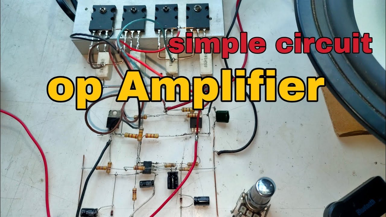 how to make  high power op amp with 4558d ic DIY Amplifier | paano gumawa Ng malakas na op amp