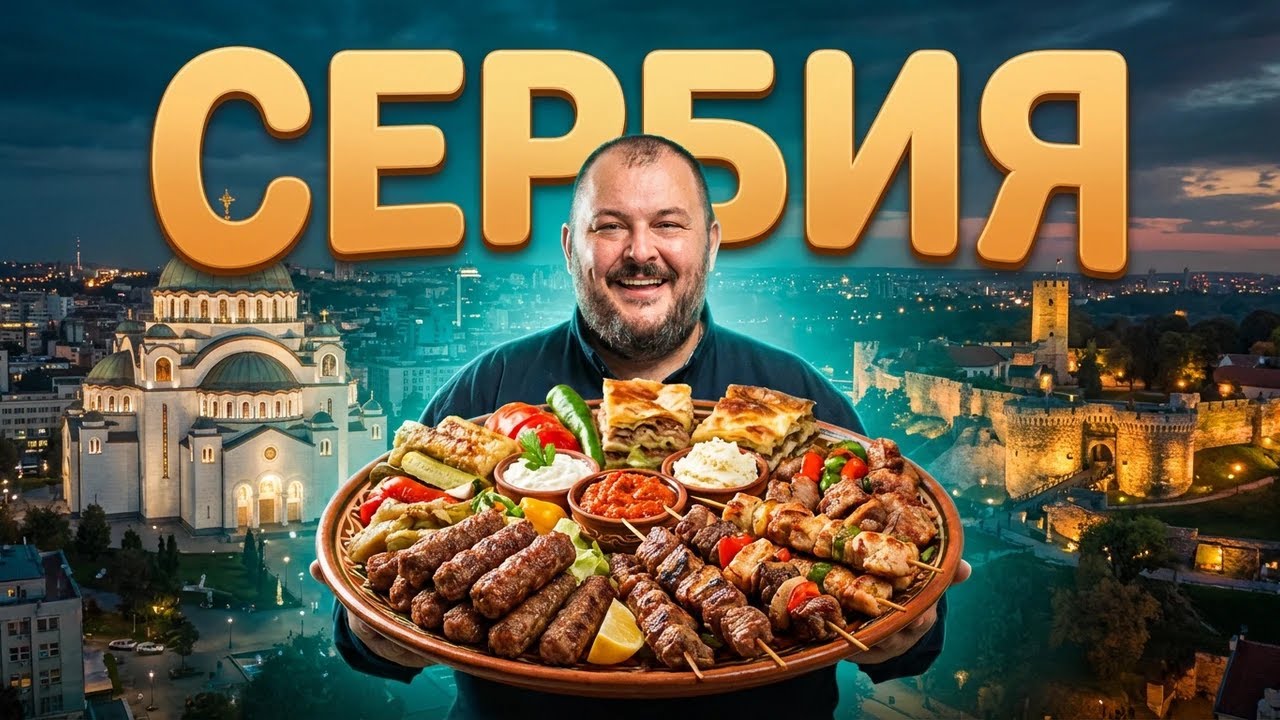 ЧТО ЕСТЬ В СЕРБИИ? Почему в Белграде так вкусно, обильно и дешево