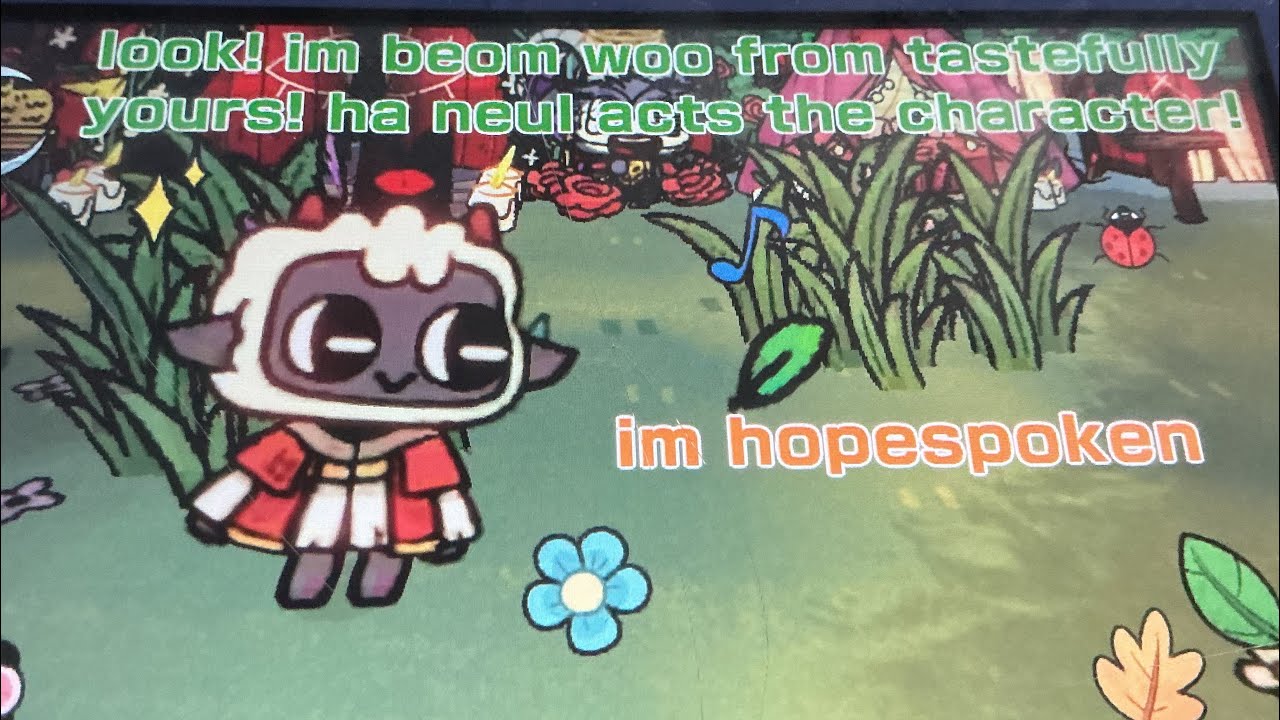 crappy comparison video about the lamb and beom woo because yes
