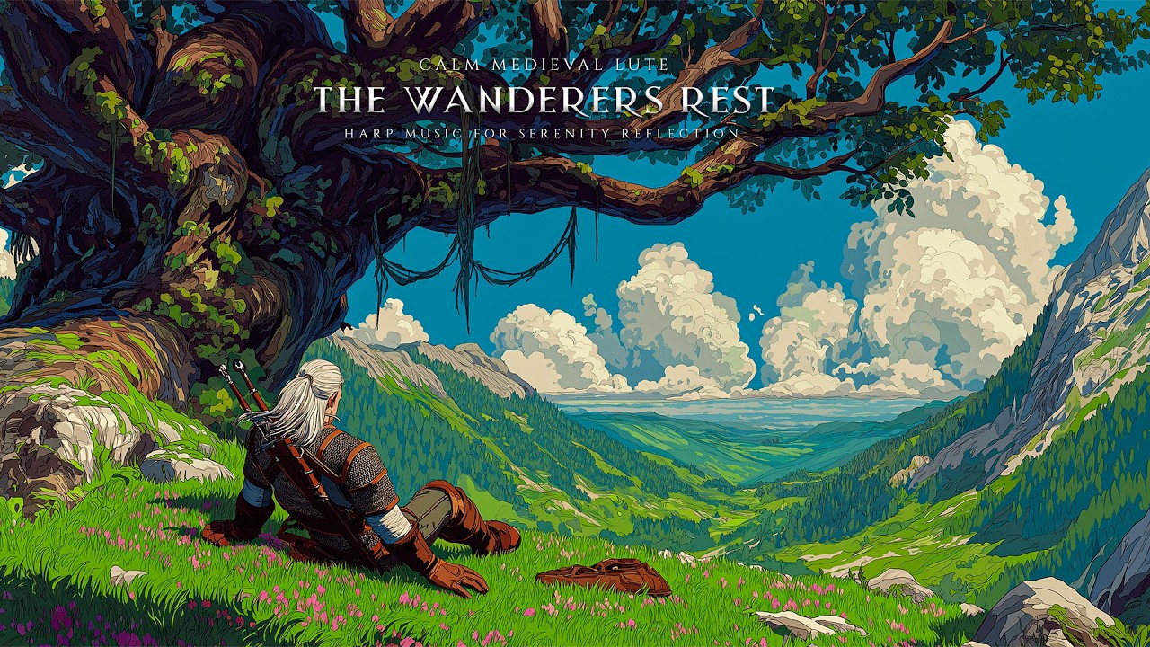 The Wanderer’s Rest | Calm Medieval Lute & Harp Music for Serenity & Reflection