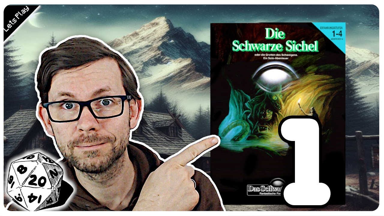 DIE SCHWARZE SICHEL #1 - Die Mondsichel ★ Das Schwarze Auge / DSA ★ Rollenspiel ★ Pen and Paper