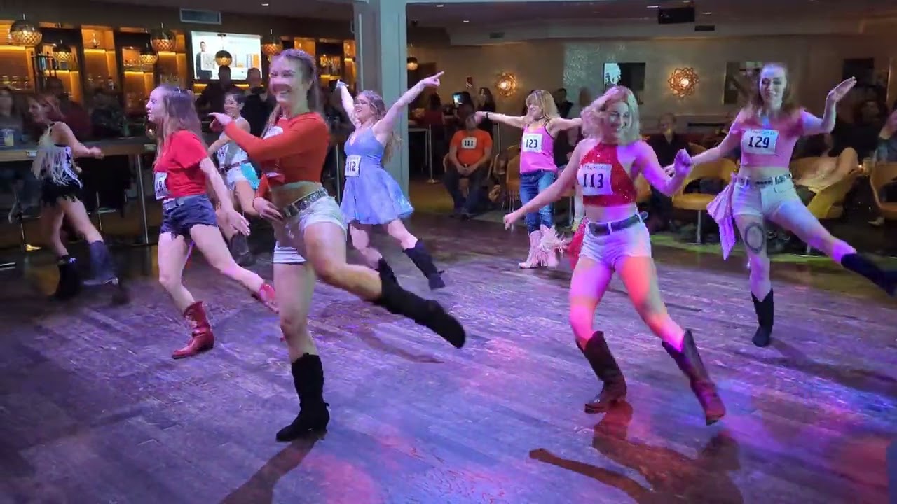 Honky Tonk Way line dance - Fantasy Springs Casino - 2023 Stagecoach Dance Contest - Women's Final