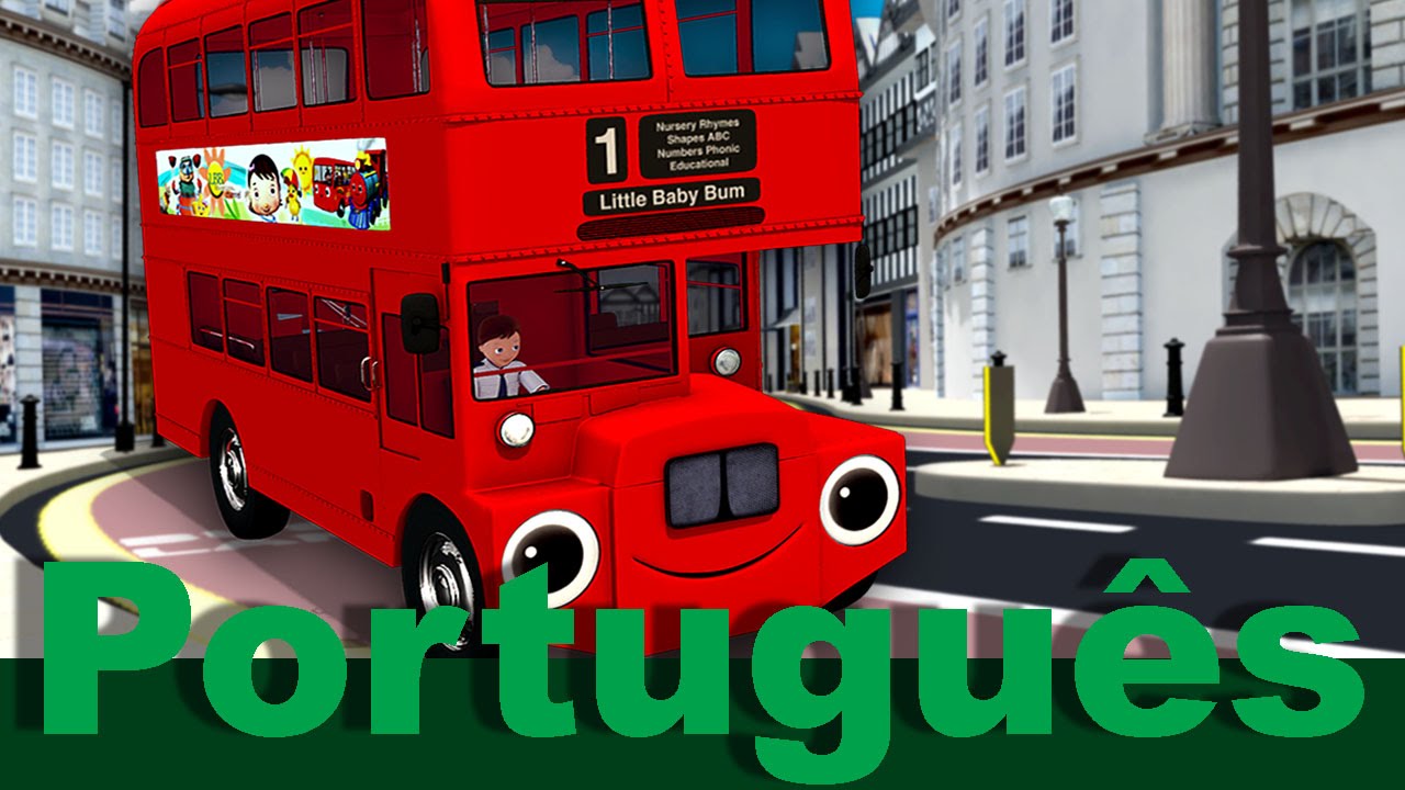 As Rodas do Ônibus | Versão 6 | Canções infantis | LittleBabyBum