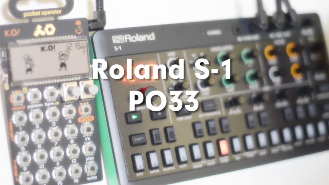 Roland S-1, PO-33 / Original / Jam