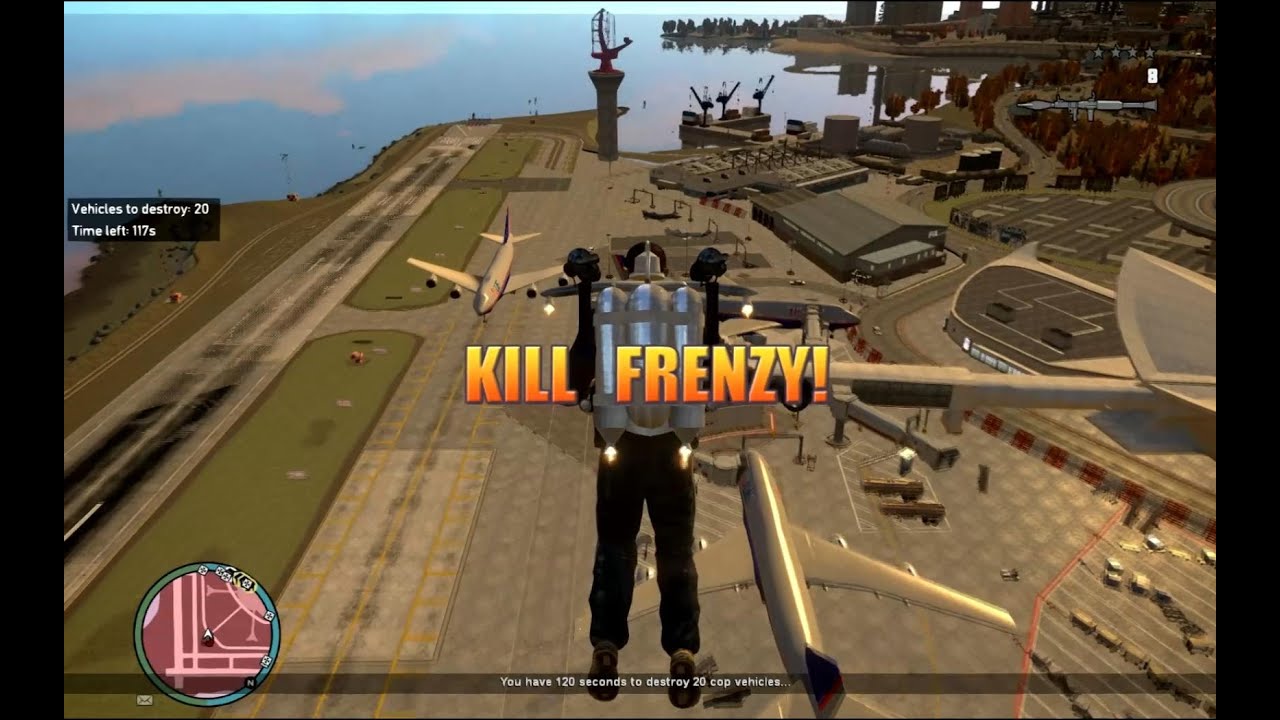 Grand Theft Auto IV - Jetpack Kill Frenzy