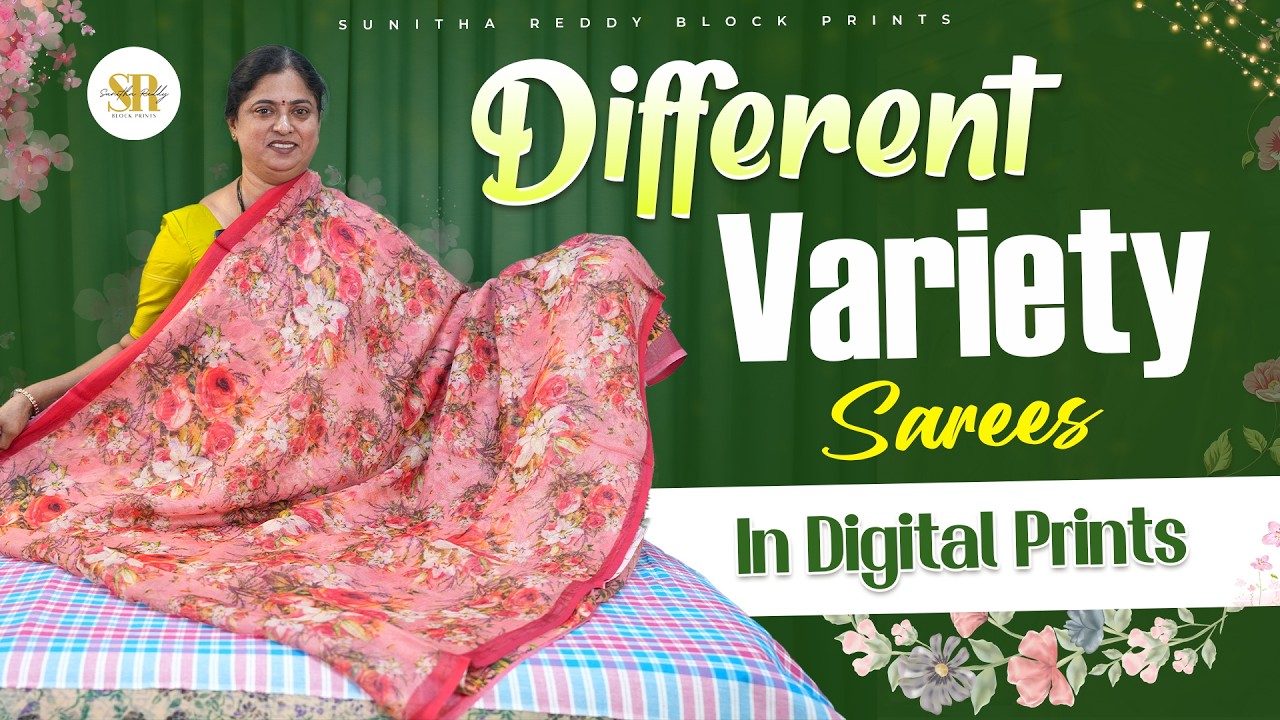 Top Digital Print Sarees Collection | Trending Printed Sarees for Every Occasion | Jejis Vlogs