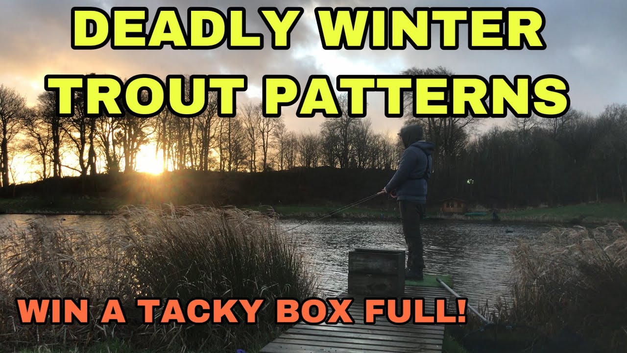 Winter Trout Fly Fishing - Deadly Patterns plus GIVEAWAY!!