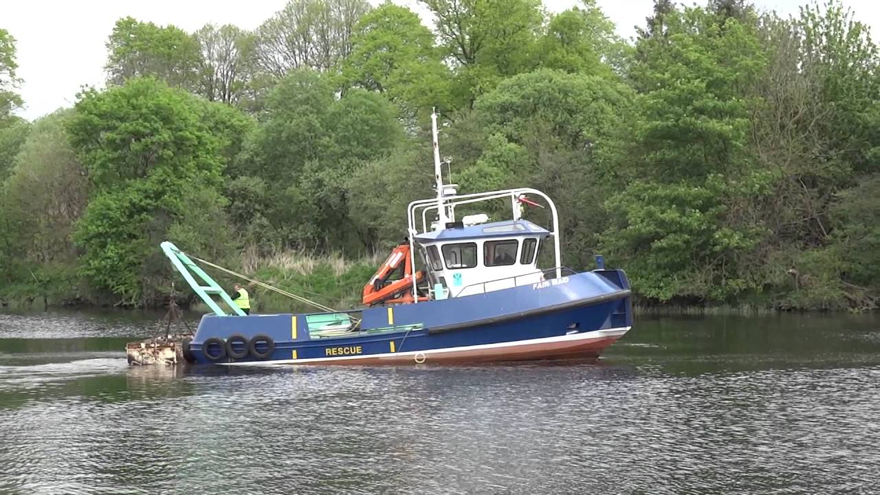 Fair Maid Boat Plough Dredging Perth Perthshire Scotland