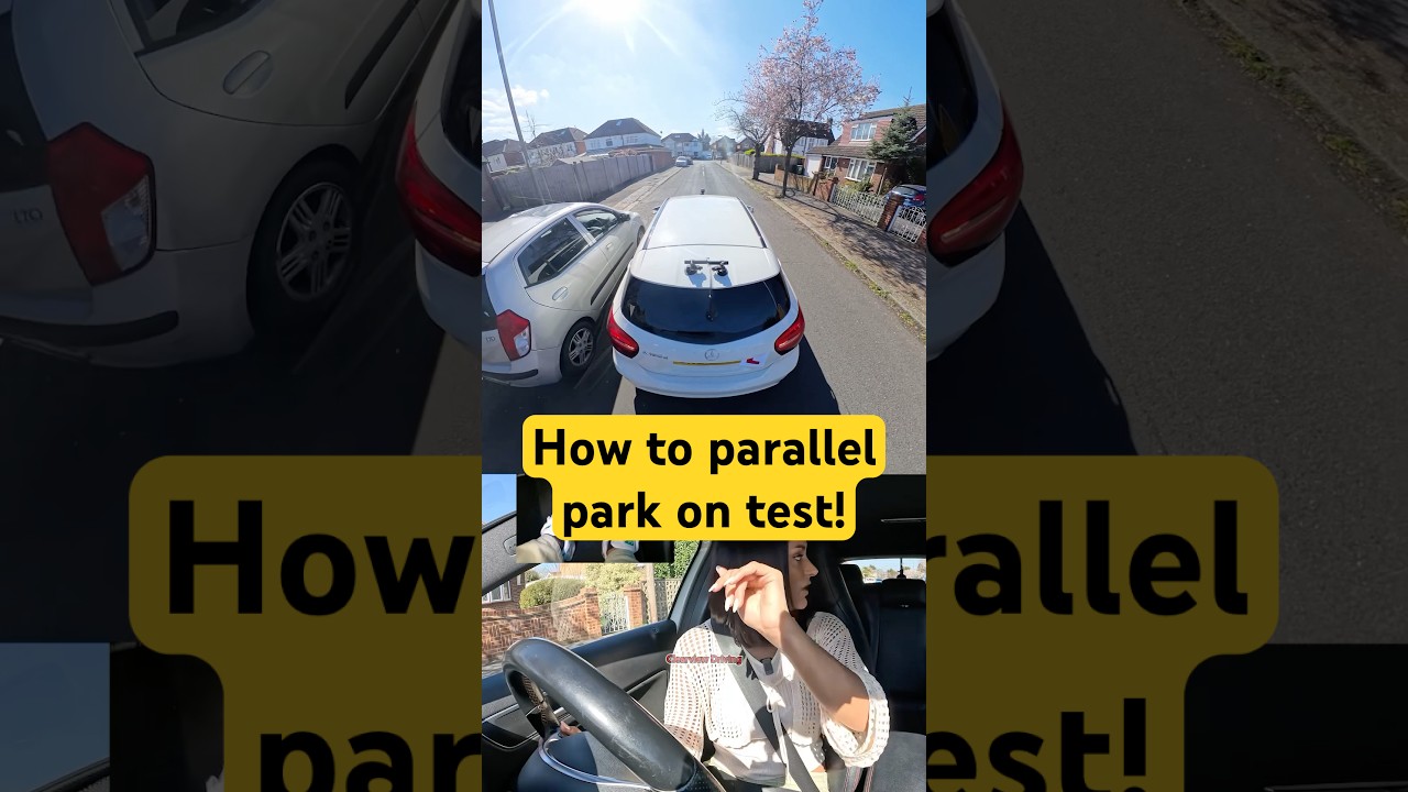 PARALLEL PARKING #howto #pass #driving #test #parallel #park #parking #reverse #london #car #teacher