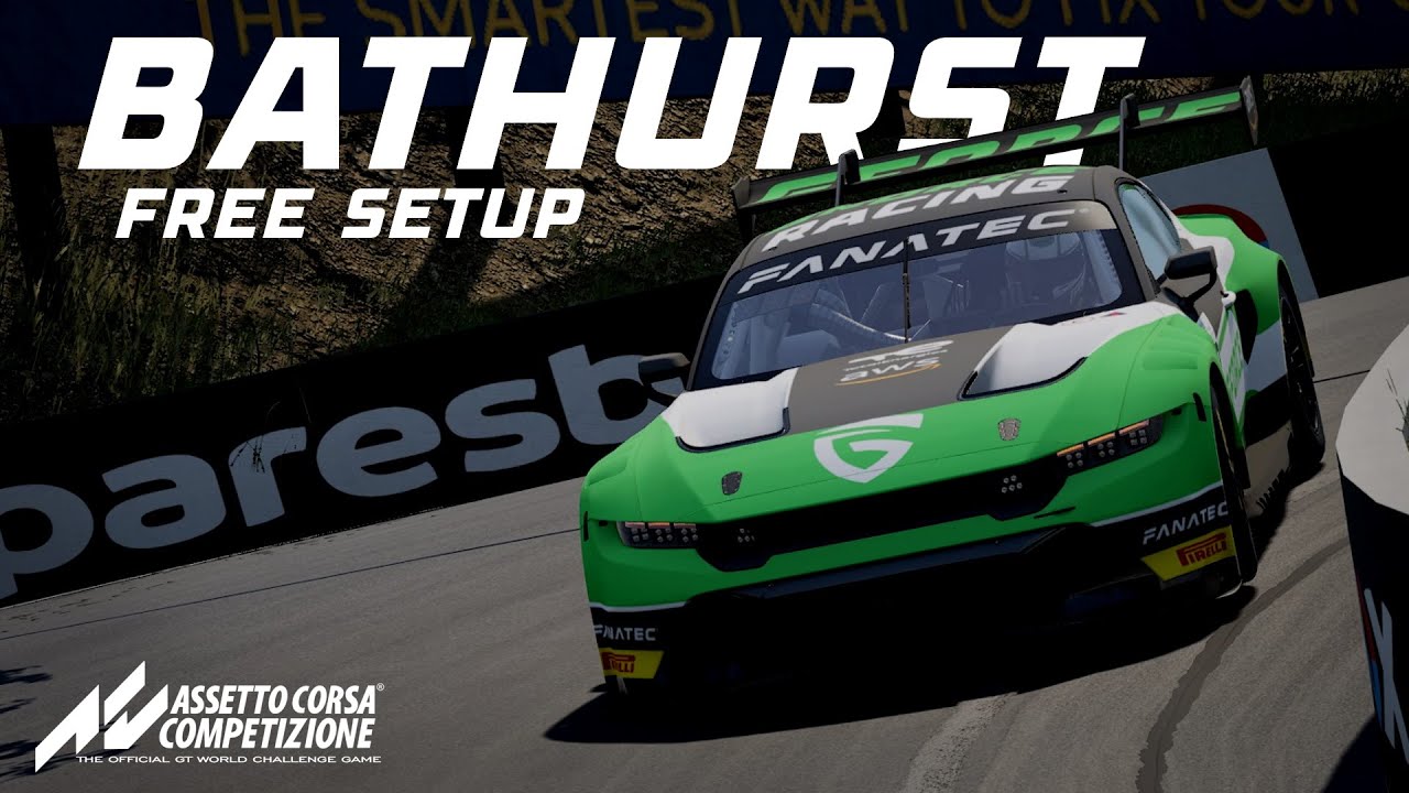 Ford Mustang GT3 - Mount Panorama Hotlap + Free Setup | ACC | 2:00:965