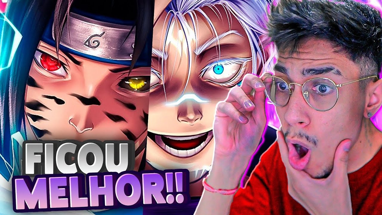 QUE INCRIVEL !! React Tipo Satoru Gojo 😈 e Tipo Sasukezin | MHRAP ‹ Ine Games ›