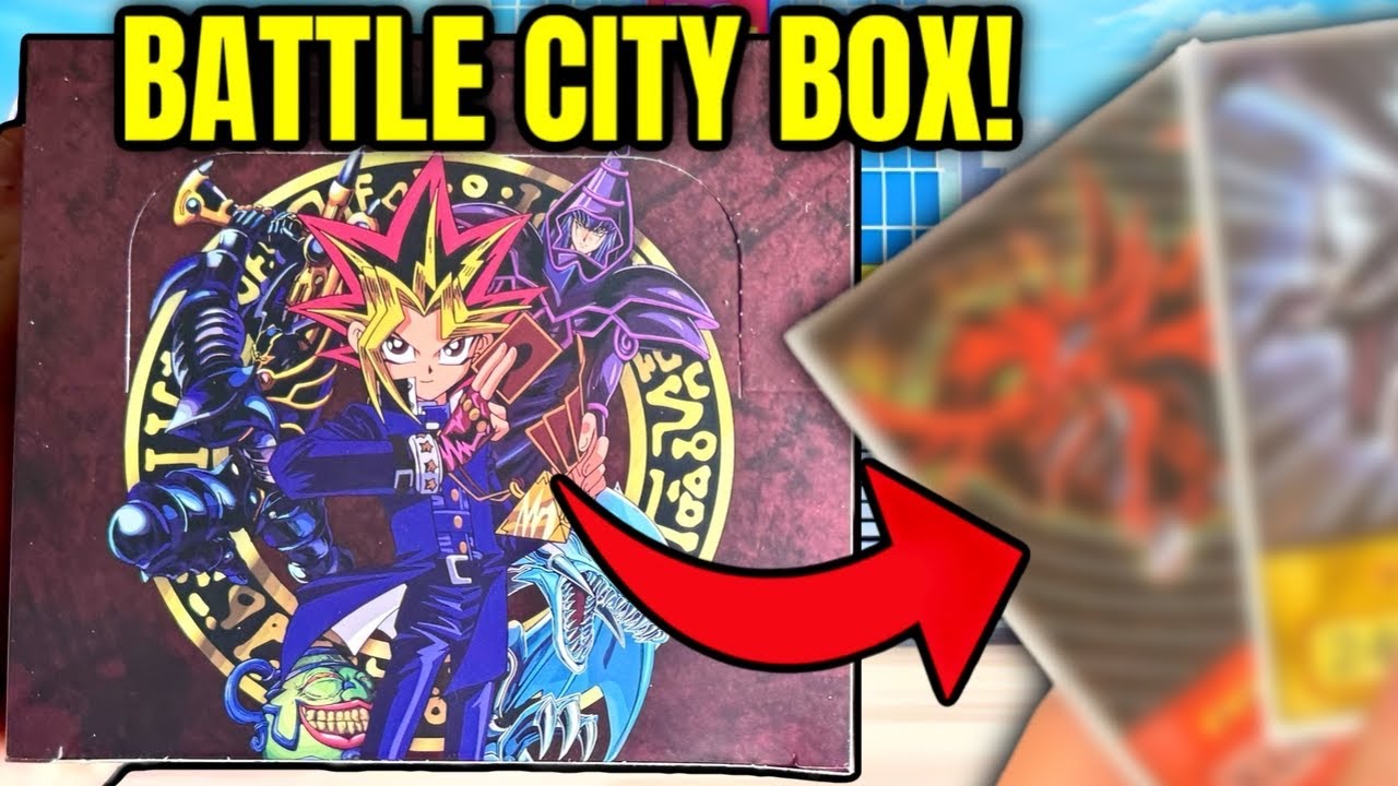*GODLY* Yugioh Battle City Box Opening! ANIME STYLE CARDS!