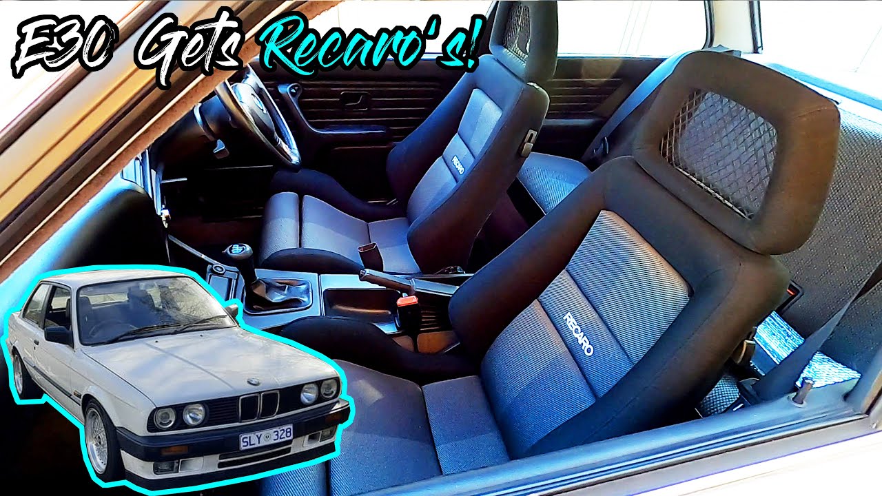 E30 Finally Gets Recaros | Dream Seats