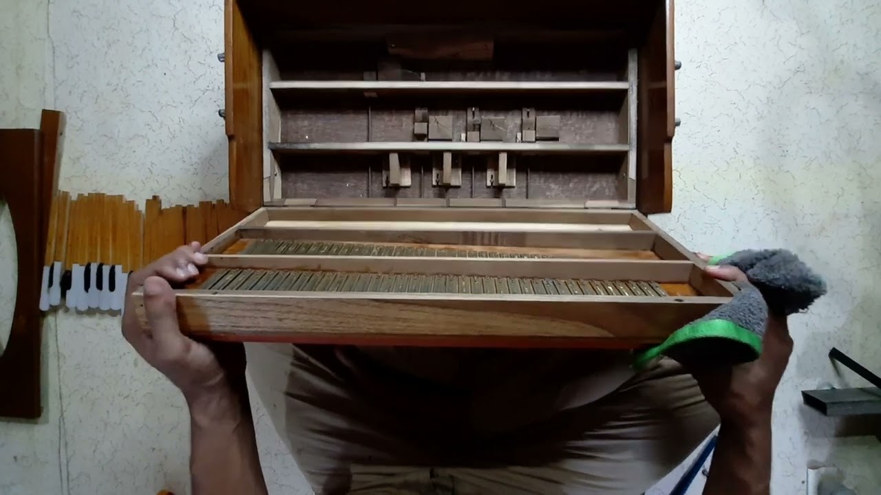 How to clean the harmonium at home |  Harmonium Repair