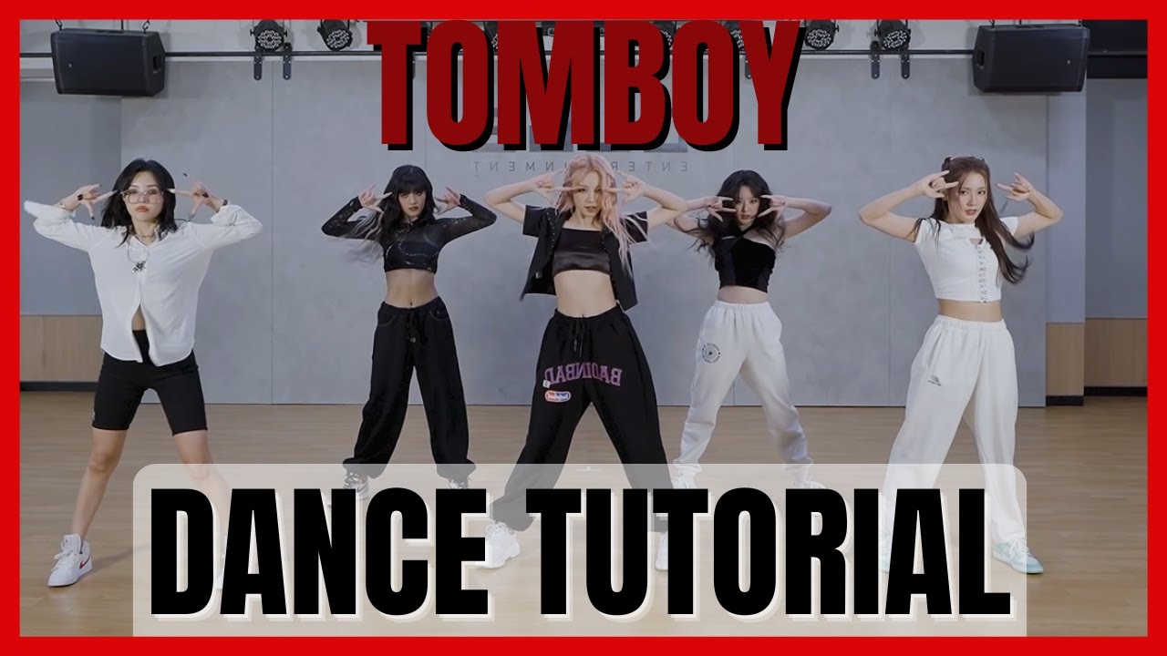 (G)I-DLE 'TOMBOY' Dance Practice Mirror Tutorial (SLOWED)