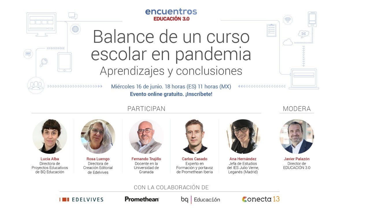 IV Encuentro EDUCACIÓN 3.0. ‘Balance de un curso escolar en pandemia’