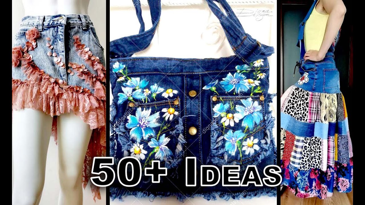 50+ Ideas to Upcycle Your Jeans into a Masterpiece