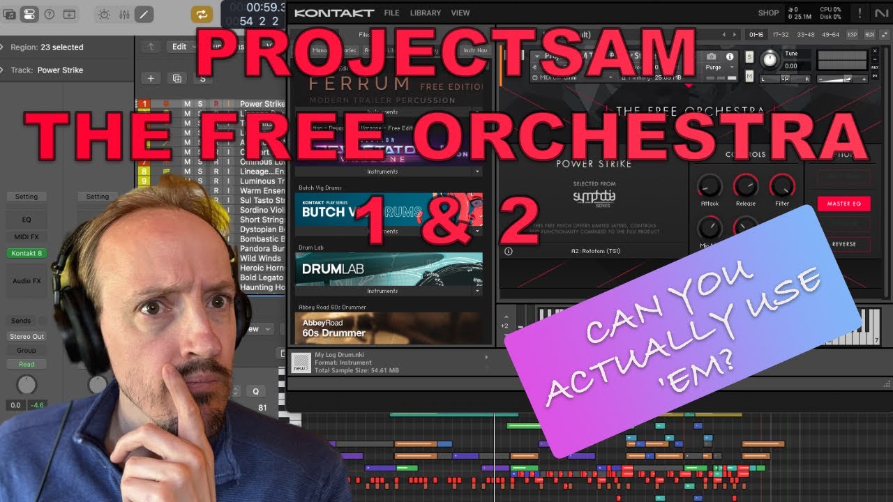 Project SAM The Free Orchestra 1 & 2 (First Look)