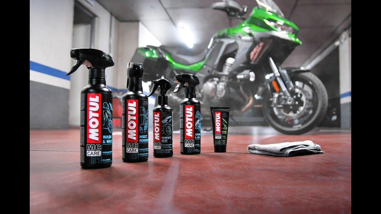 Consejos: Limpia tu moto en 5 pasos sin agua con el M&eacute;todo Motul MC Care