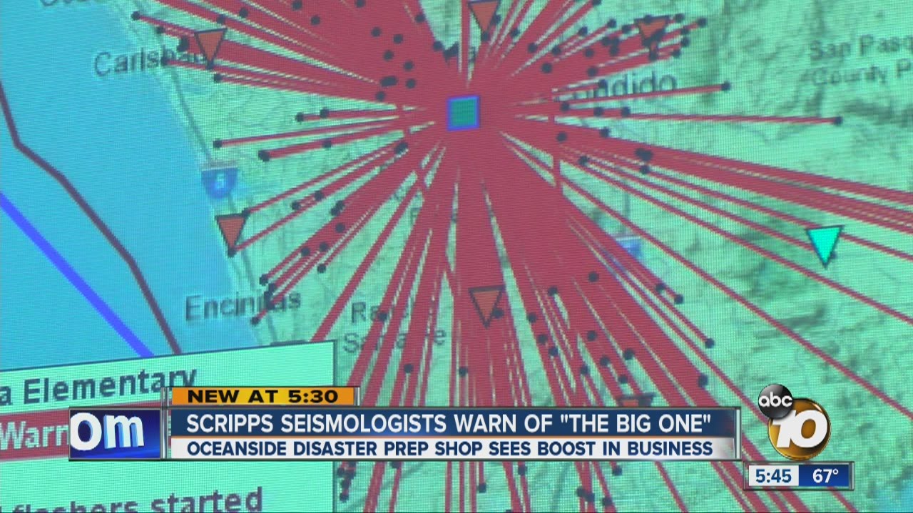 Scripps seismologists predict 6.7+ magnitude earthquake in San Diego