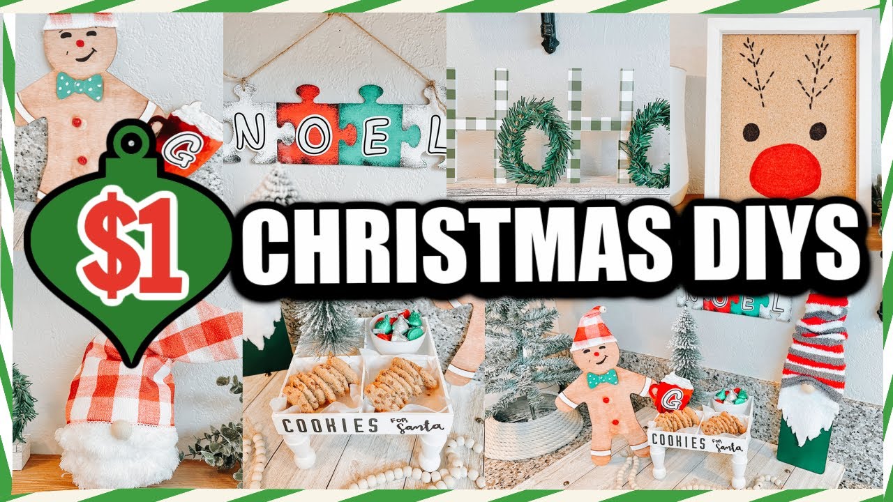 10 DIY DOLLAR TREE Christmas Decorations|FUN & CREATIVE Dollar Crafts & Ideas You SHOULD TRY in 2021