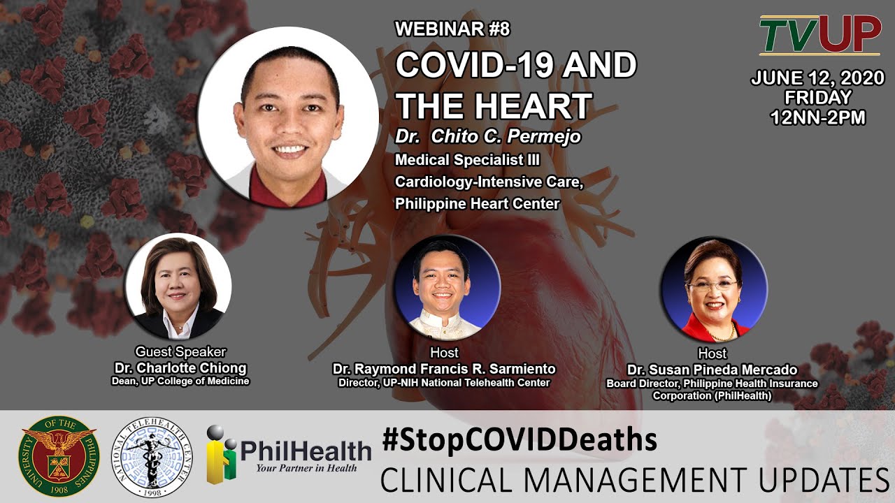 Webinar #8 | Stop COVID Deaths: Clinical Management Updates | COVID-19 and the Heart