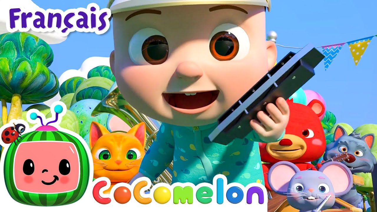 Le groupe de musique | CoComelon en Fran&ccedil;ais | Chansons pour b&eacute;b&eacute;s