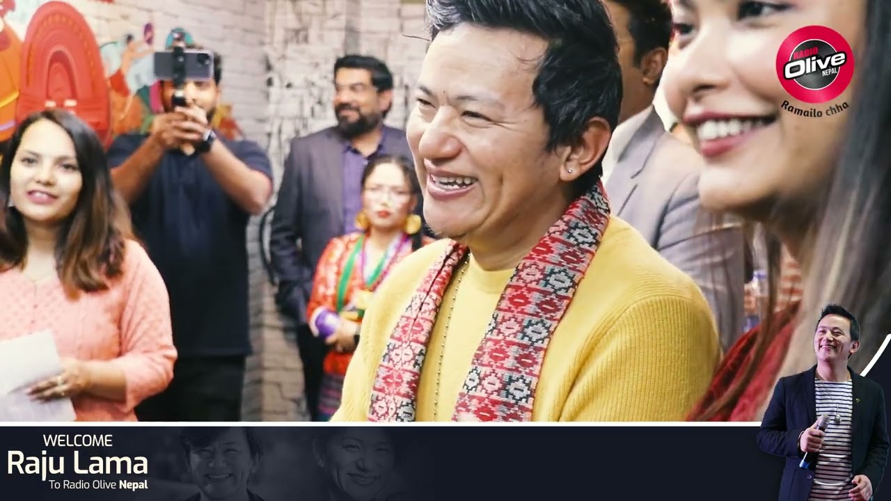 कतारको नेपाली रेडियोमा गायक राजु लामालाई भव्य स्वागत | RADIO OLIVE NEPAL
