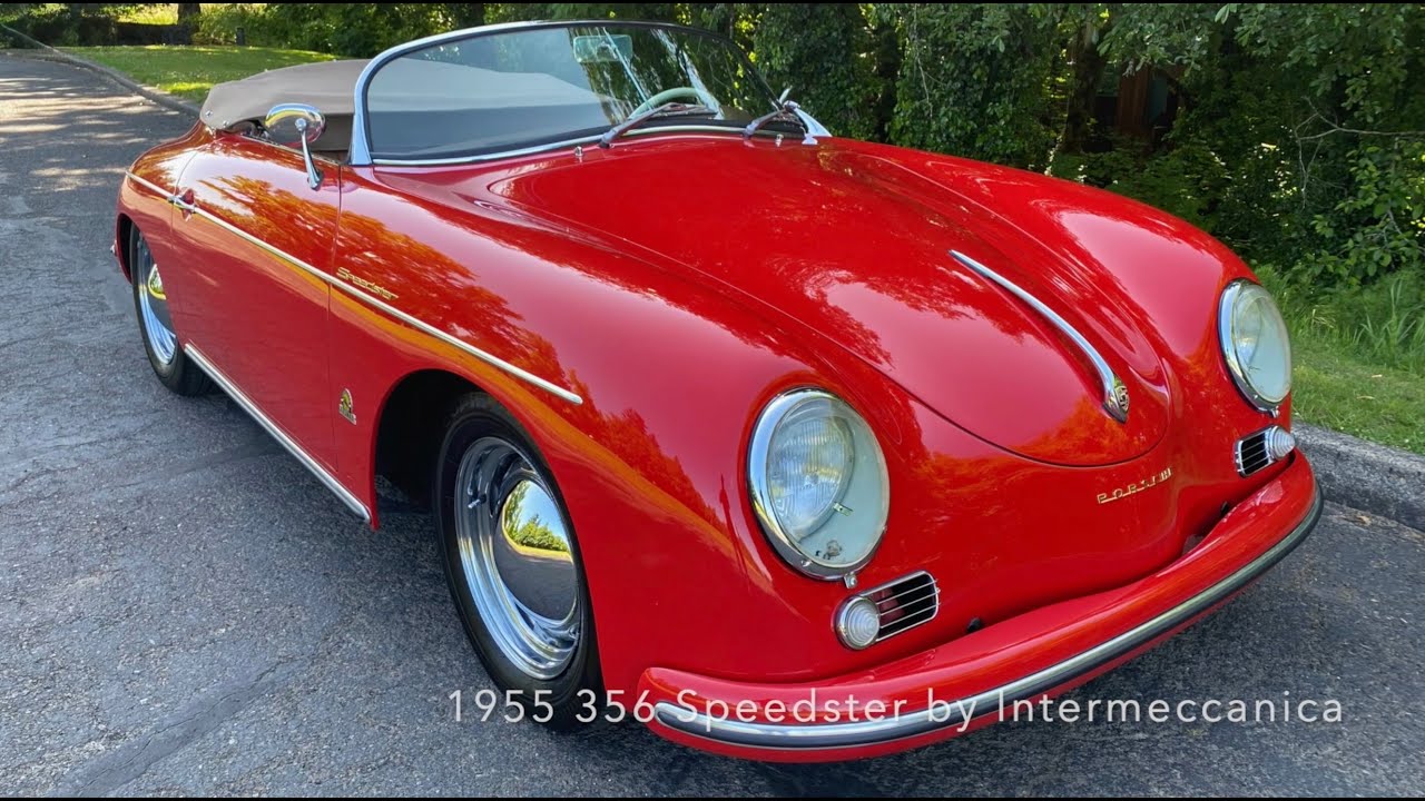 1955 356 Speedster by Intermeccanica Drive