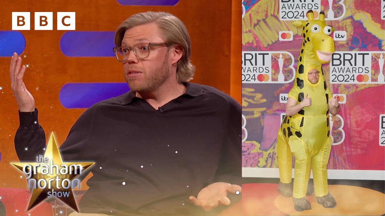 Why Rob Beckett dressed up as a giraffe at the BRIT Awards 🦒| The Graham Norton Show - BBC