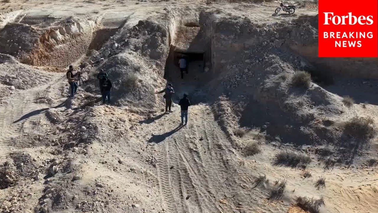 Aftermath Of U.S.-Led Coalition Strikes Against ISIS Targets In Syria