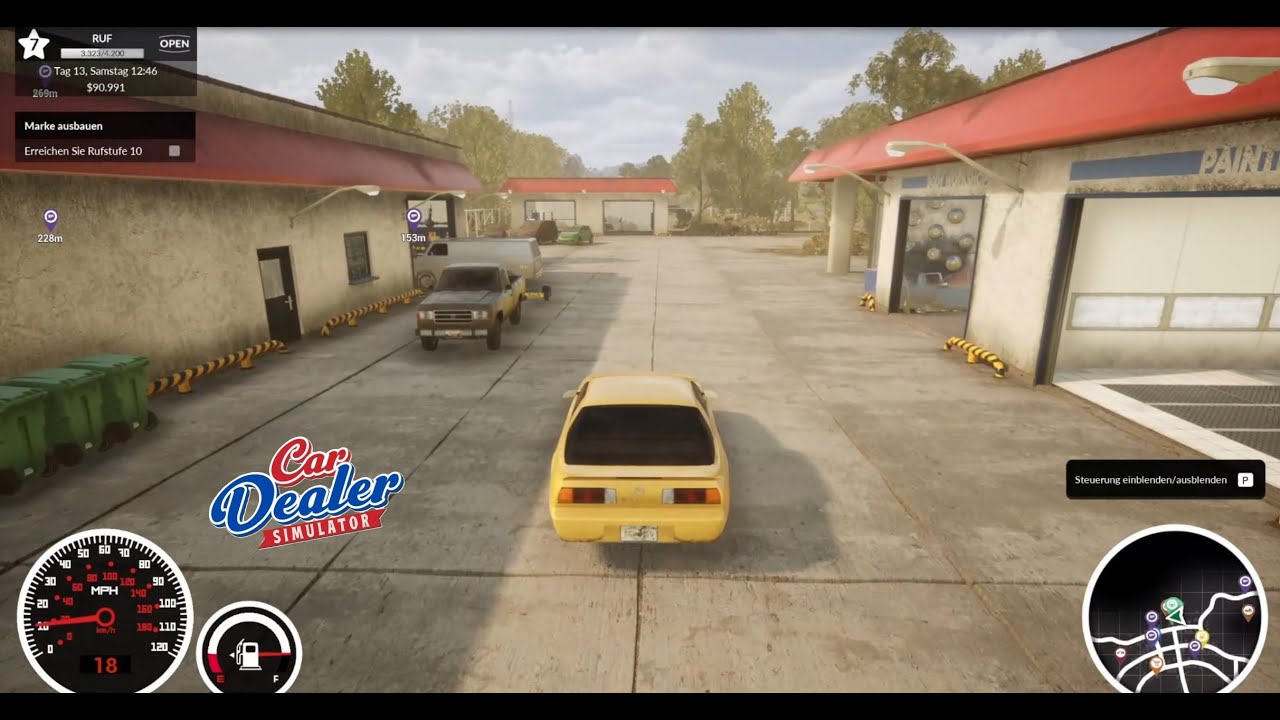 Car Dealer Simulator #012 , Ich habe 5 weitere Autos gekauft, diese entrostet, gewaschen und Poliert